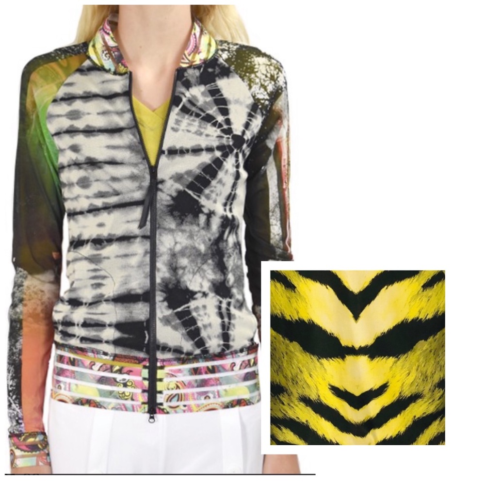 Petit Pois by Viviana G. Mesh Bomber
